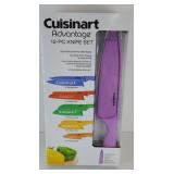 CUISINART KNIFE SET, NEW