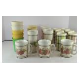 VINTAGE INSULATED CUPS & TUMBLERS
