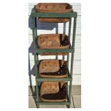 BASKET DISPLAY W/ BASKETS