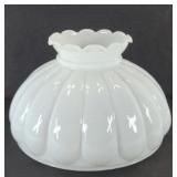 GLASS OIL LAMP SHADE