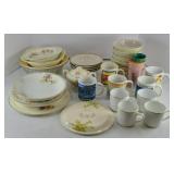 ASSTD DISHES, CUPS, BOWLS