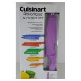 CUISINART ADVANTAGE 12 PIECE KNIFE SET, NEW