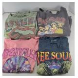 ROCK & ROLL SHIRTS, SIZE MED