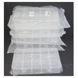 (5) PARTS STORAGE CONTAINERS