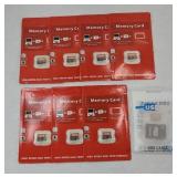 (7) 64 GIGABYTE MEMORY CARDS