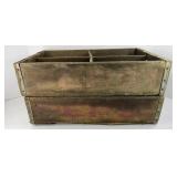 (2) WOOD PEPSI CASES