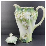 RS PRUSSIA RED MARK TEAPOT