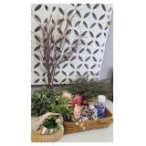 EASTER/ SPRING DECOR/ LONGABERGER BASKET