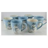 (7) OVERSIZED COCOA MUGS