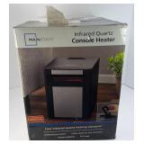 RETURNED CONSOLE HEATER, DAMAGED