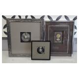 (3) ABBIE PARMELE FRAMED ART PIECES