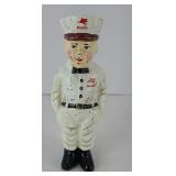 CAST IRON MOBILE ATTENDANT BANK