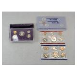 COIN SETS: 1998, 1990 MINT SETS