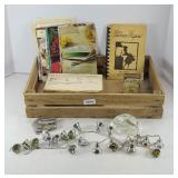 COMMUNITY COOKBOOK, BEDPAN ASHTRAY, & MORE