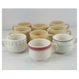MID CENTURY RESTAURANT COFFEE CUPS