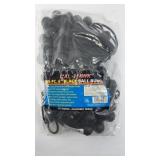 (100) 6 INCH BALL BUNGEES