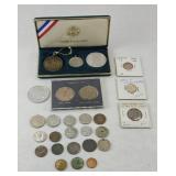 WORLD COINS AND TOKENS