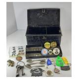 TREASURE BOX: LOCKS, BUTTONS, AUTO ITEMS & MORE!