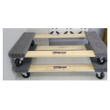 (2) MOVERS DOLLIES, 1000 POUND CAPACITY