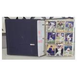 BINDER OF BASEBALL CARDS - 1990S