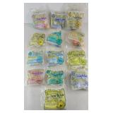 (12) SNOW WHITE MCDONALDS TOYS 1990S