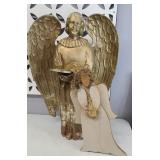 (2) ANGLES: WOOD & RESIN