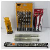 AUGER BITS, SAW BLADES & MORE