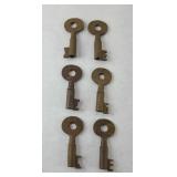 RAILROAD LOCK KEYS