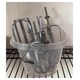 MIXER AND DOUGH HOOKS, SMALL