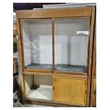 ANTIQUE COLUMBUS BAKERY DISPLAY SHELF