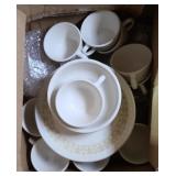 SYRACUSE CHINA CUPS & PLATES