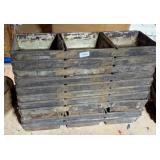 (10) 3 LOAF BAKING PANS