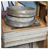 (20) FULL SIZE BAKING SHEETS & CAKE PANS