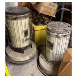 (2) KEROSENE HEATERS