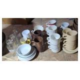 MID CENTURY COFFEE CUPS