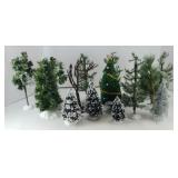 ASSTD CHRISTMAS VILLAGE TREES
