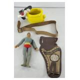 ROY ROGERS HOLSTER, SILVESTER PLANTER & SUPER