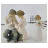 (2) WILLOW TREE FIGURINES
