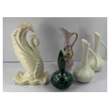 (5) ASSTD VASES: ROYAL, ROMCO, (2) ROYAL HAEGER