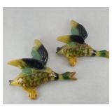 CHALKWARE WALL DUCKS
