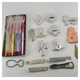 COOKIE CUTTERS & COCKTAIL FORKS
