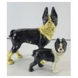 CAST IRON BULLDOG BANK & DOOR STOP