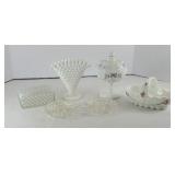 (2) WESTMORELAND HAND PAINTED DISHES