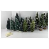 LARGE LOT OF VILLAGE CHRISTMAS TREE