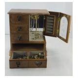 JEWELRY BOX W/ JEWELRY