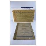 DOCUMENTS OF HISTORY & 1896 MAGAZINE