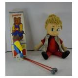 EARLY MATTEL TALKING DOG & ERNEST BEAR