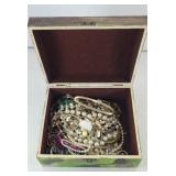 COSTUME JEWELRY & CHEST