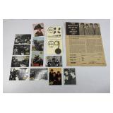 BEATLES MAGAZINE ARTICLE, PICTURE & KEY CHAIN