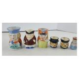 MINIATURE TOBY MUGS